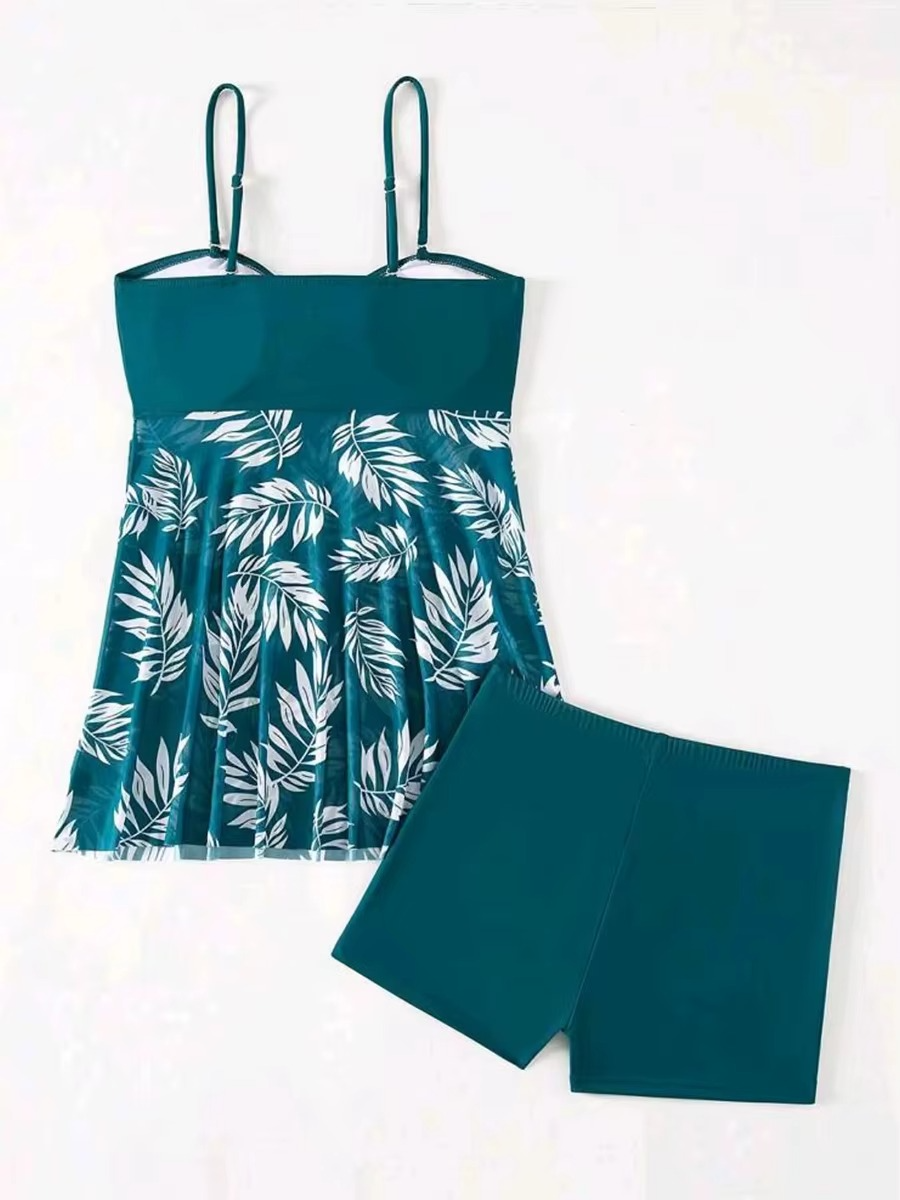 2-PIECE TROPICAL DRESS