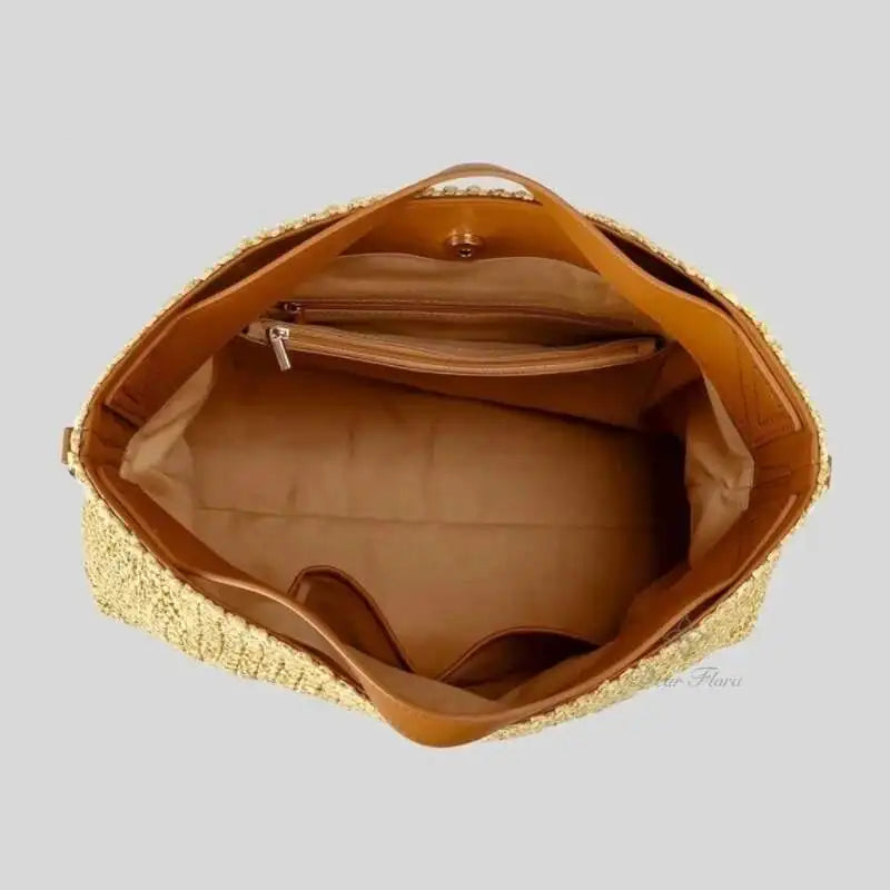 BOLD STRAW BAG