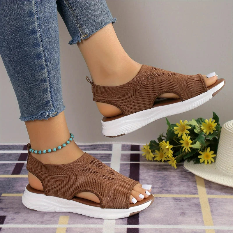 OPEN TOE ROMAN SANDALS