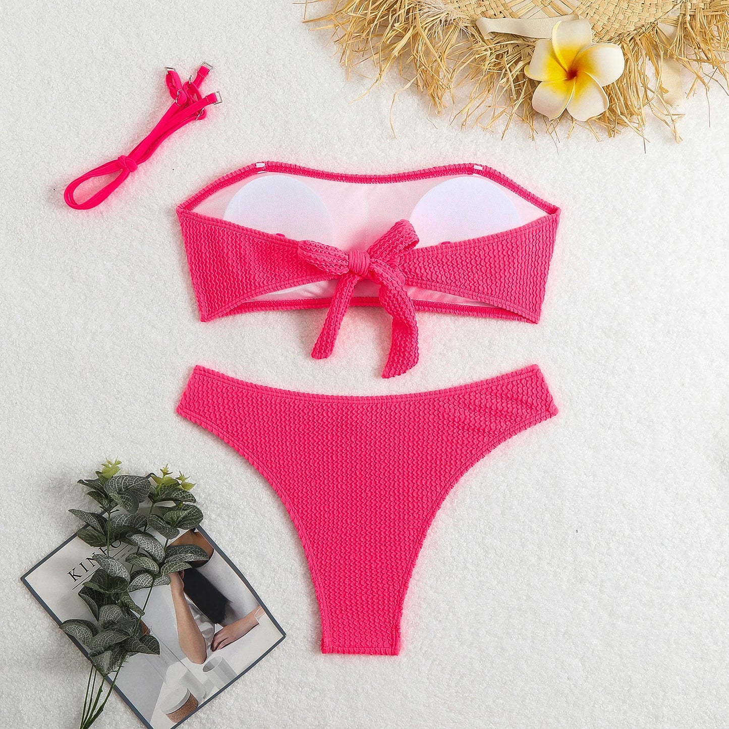 BANDEAU HIGH CUT BIKINI