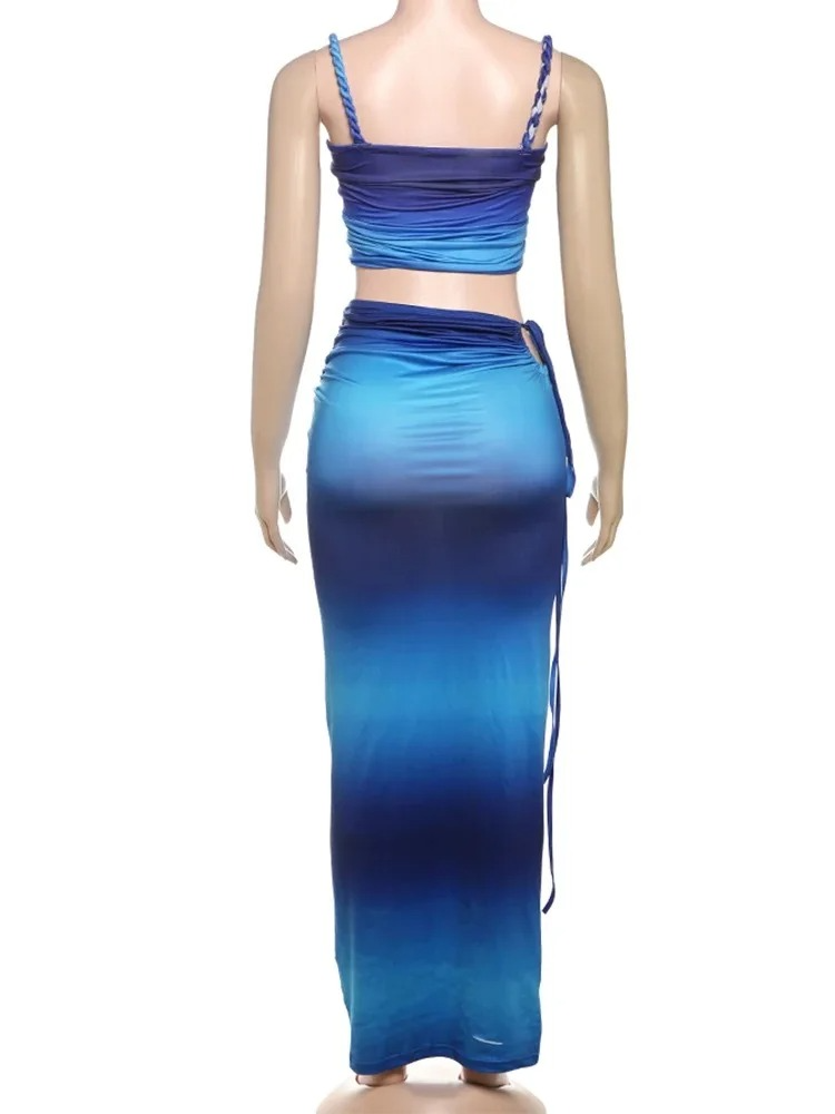 2 PIECE SEE-THROUGH MESH SET