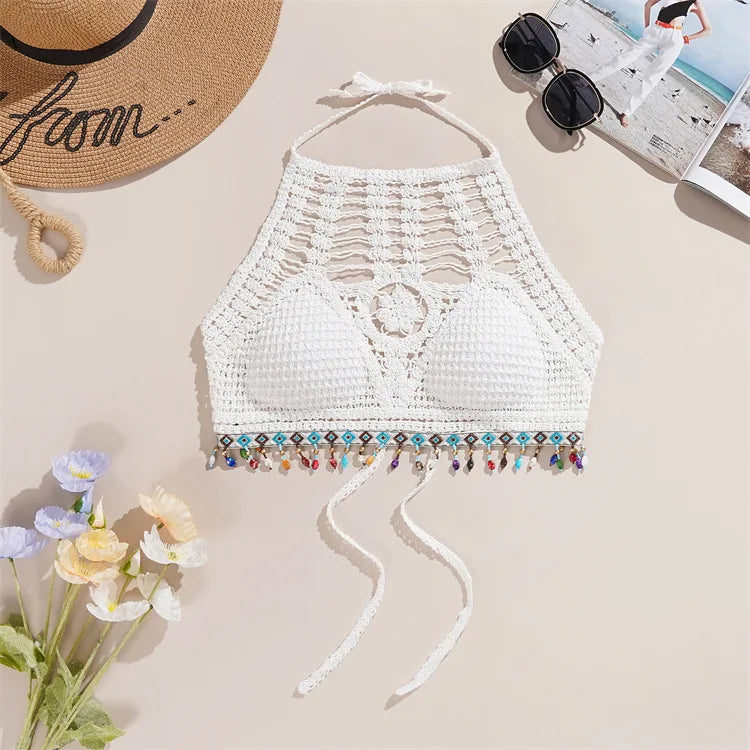 HALTER WILD-HOLLOW TOP