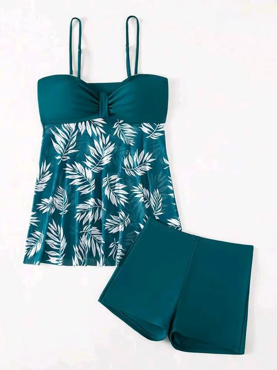 2-PIECE TROPICAL DRESS