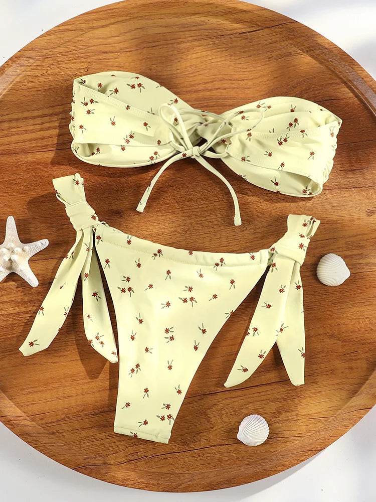 SIDE TIE BANDEAU BIKINI
