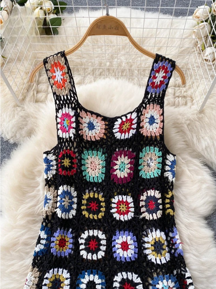 HOLOW OUT SUMMER DRESS