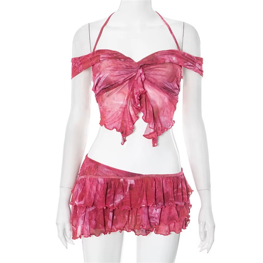 2-PIECE RUFFLE SKIRT