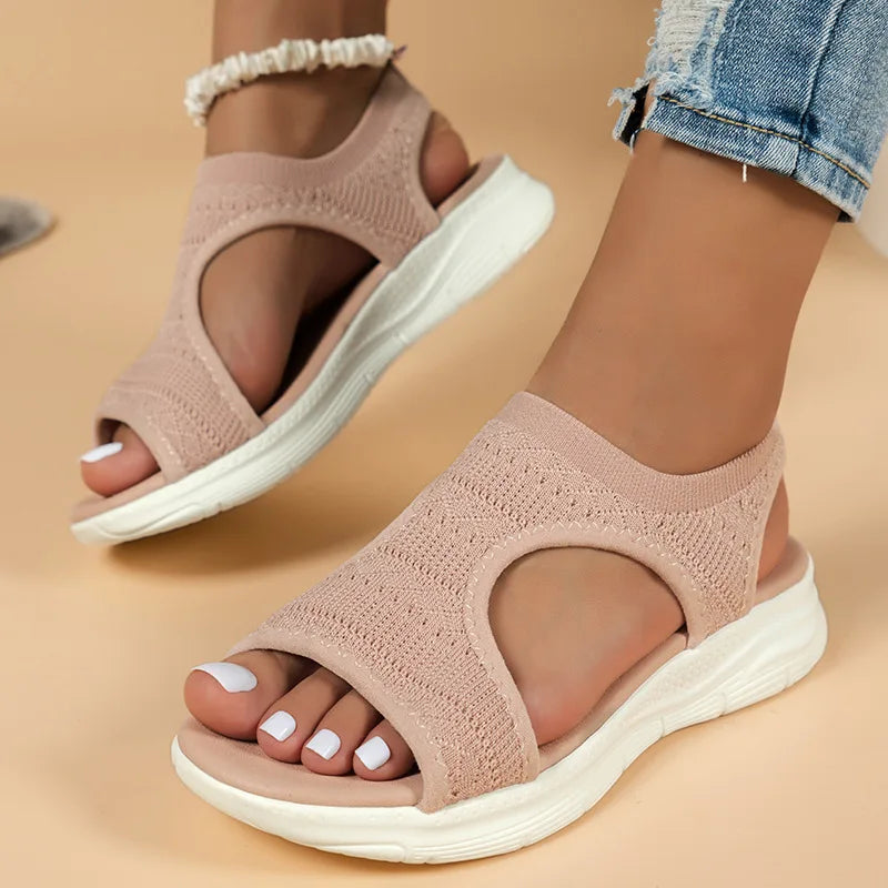OPEN TOE ROMAN SANDALS