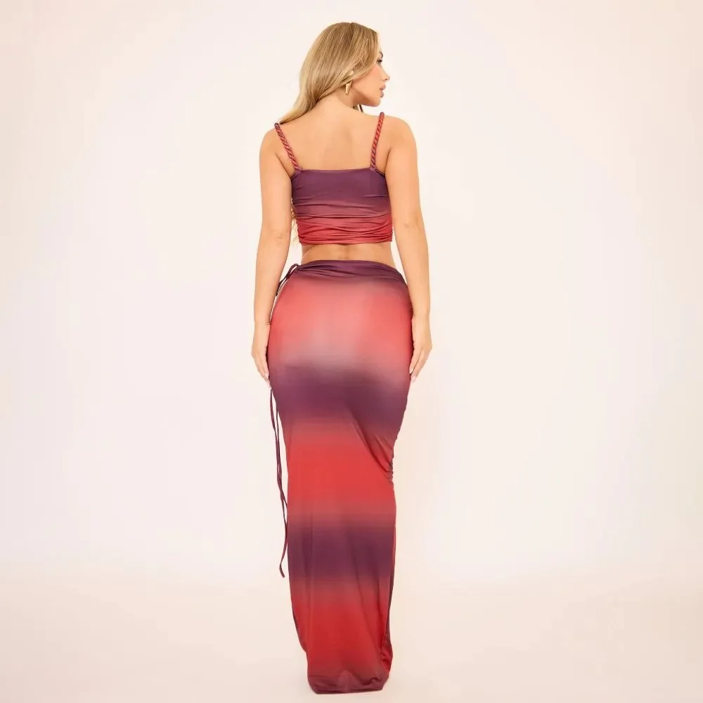 2 PIECE SEE-THROUGH MESH SET