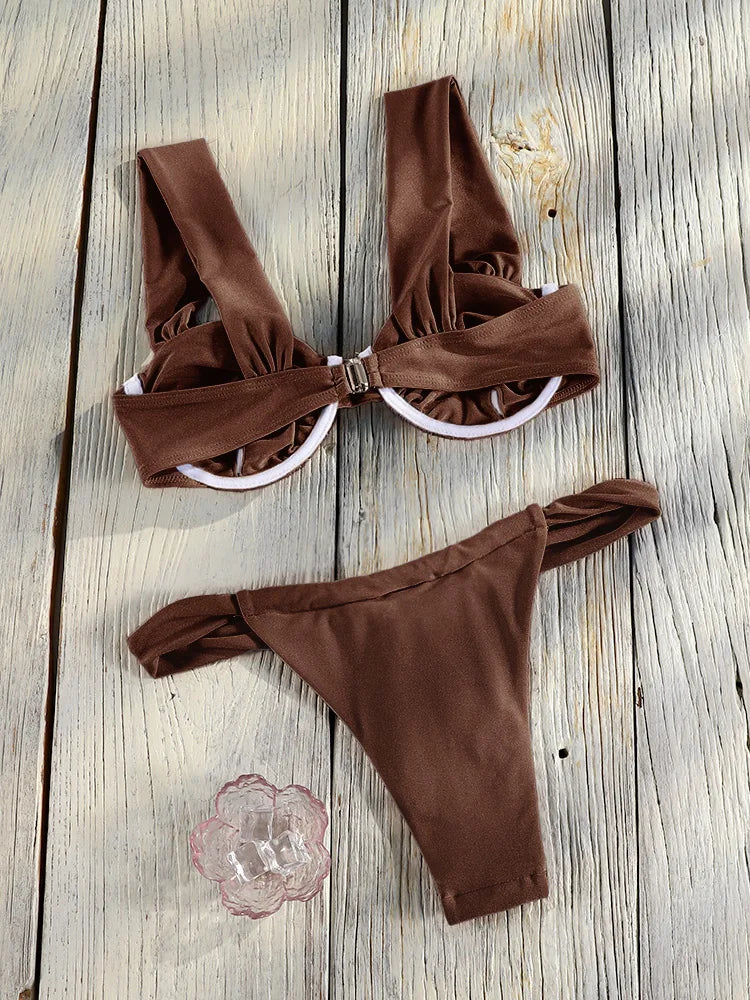 RHODES SOLID BIKINI