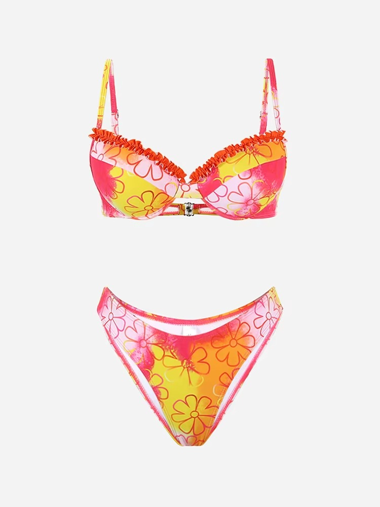 POSITANO HIGH CUT BIKINI