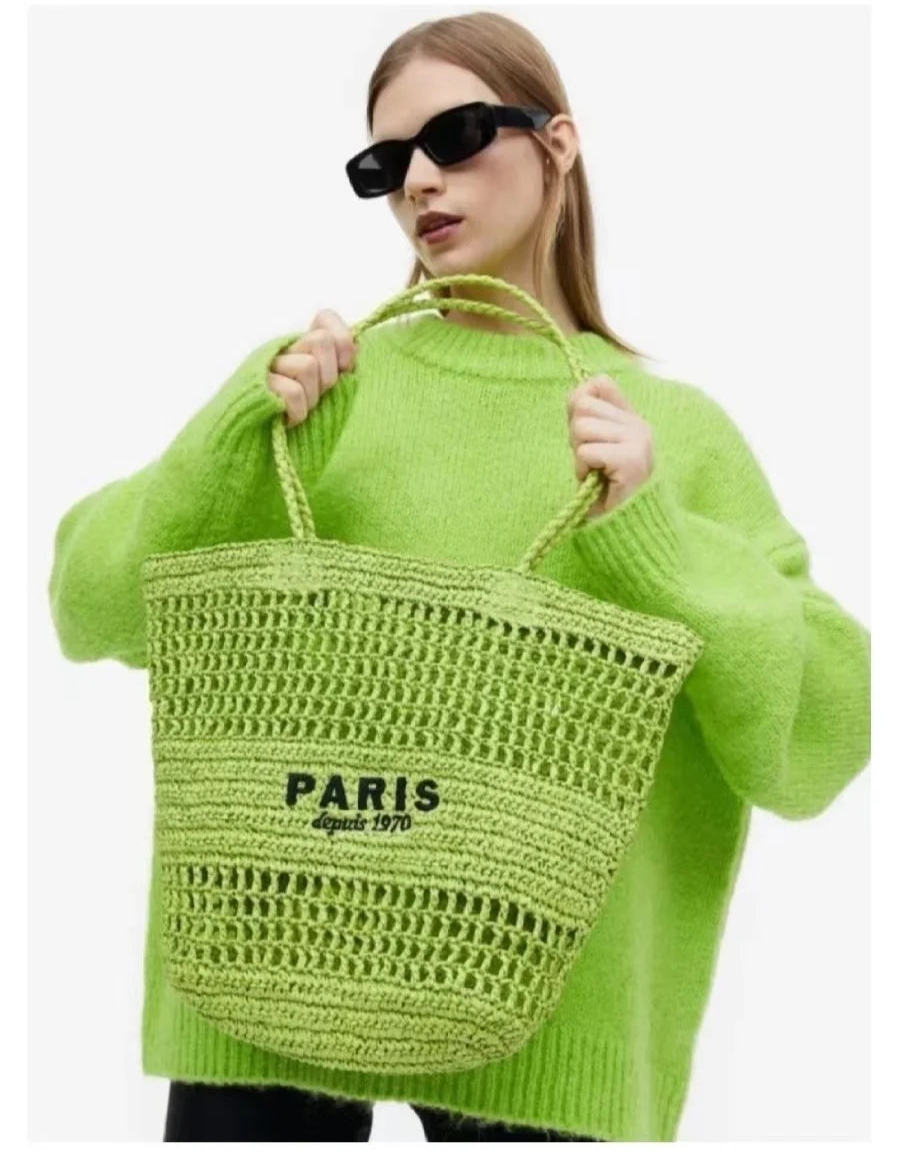 STRAW CARRY BAG