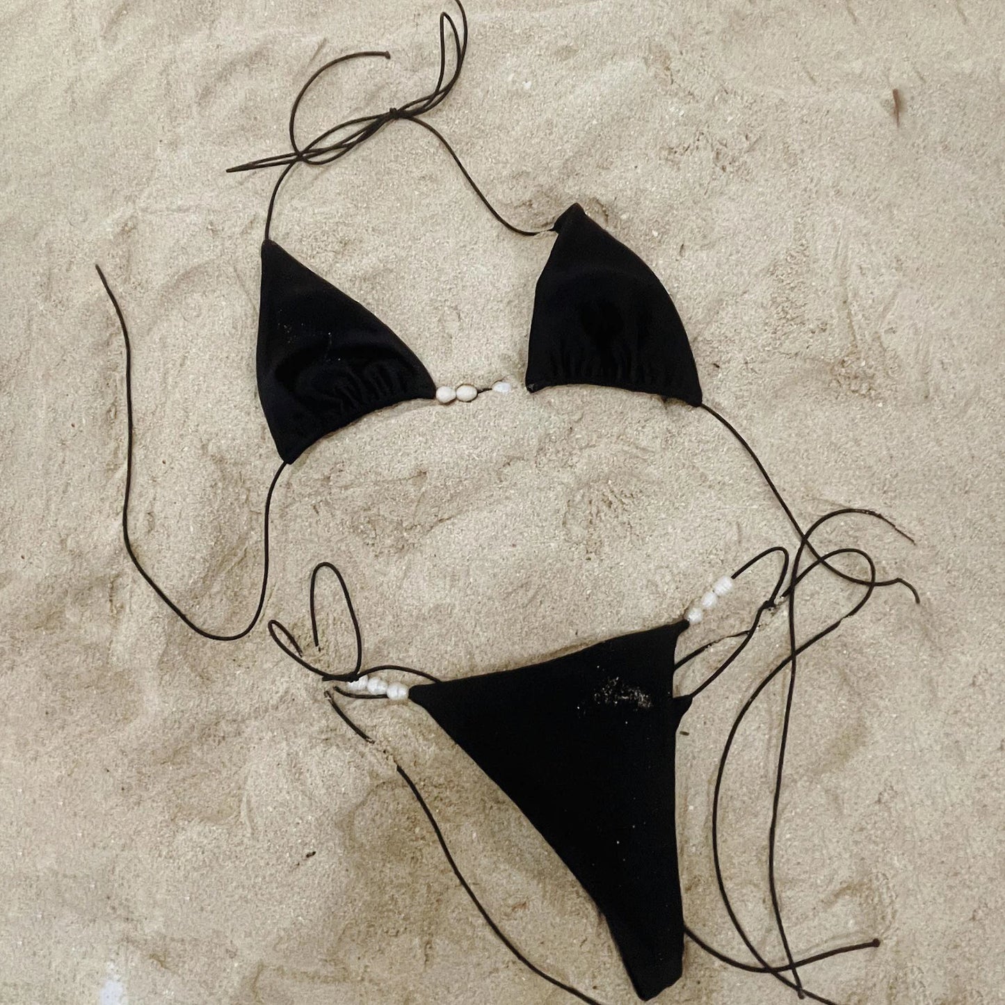 TRIANGLE BIKINI LONG SKIRT SET