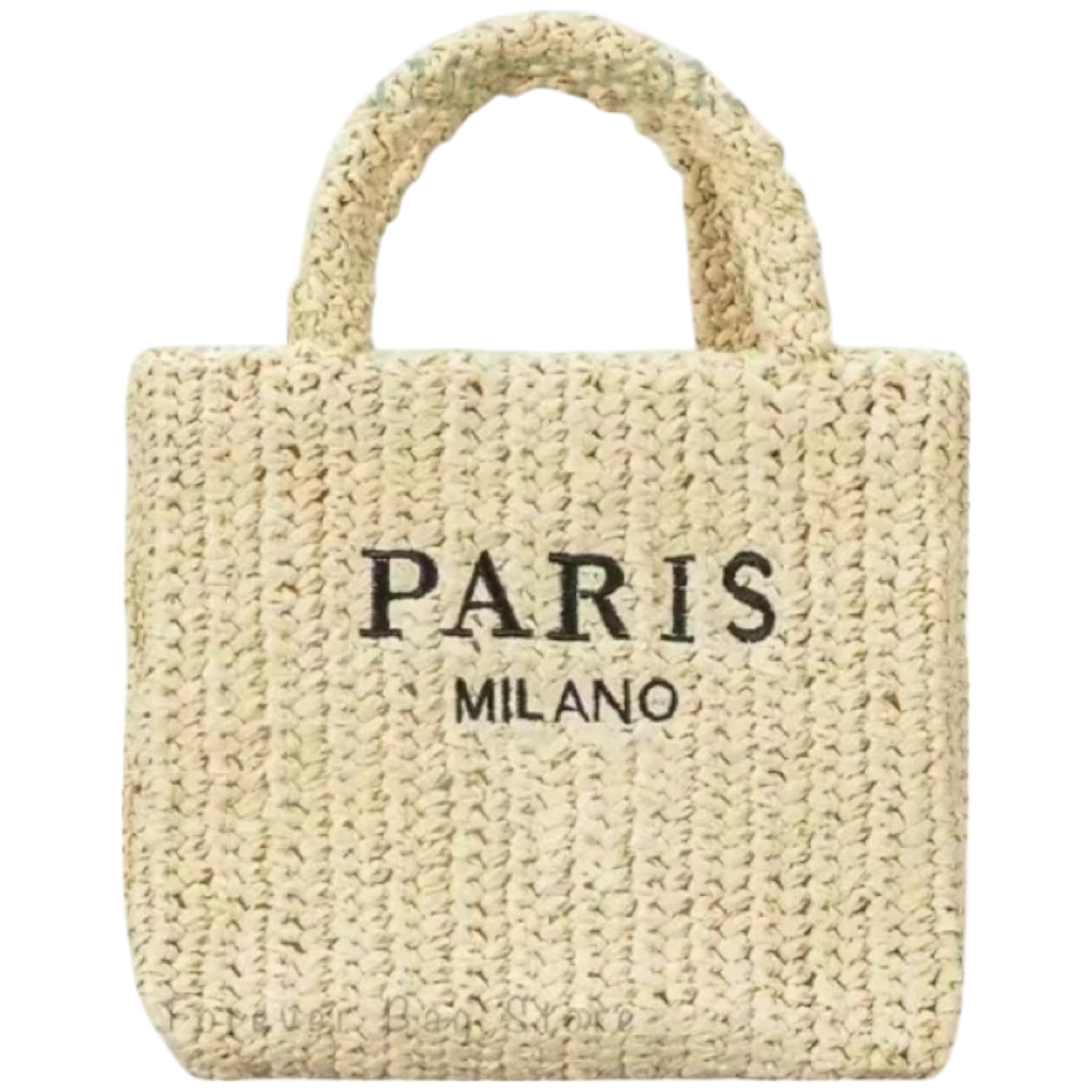 STRAW CARRY BAG