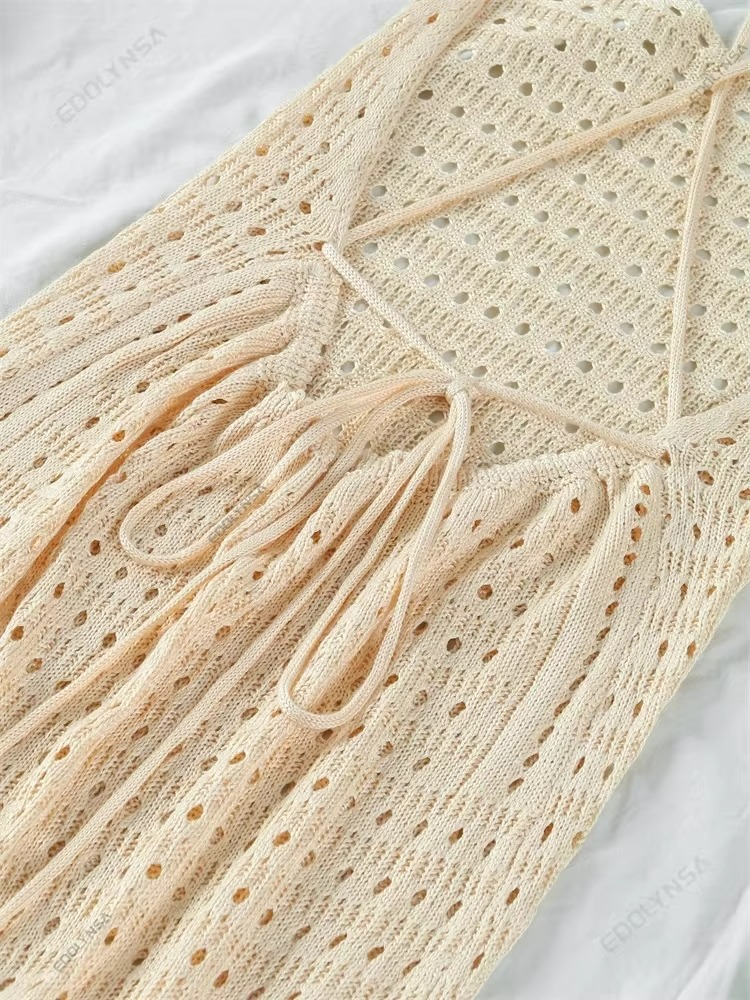 SPAGHETTI STARP DRESS
