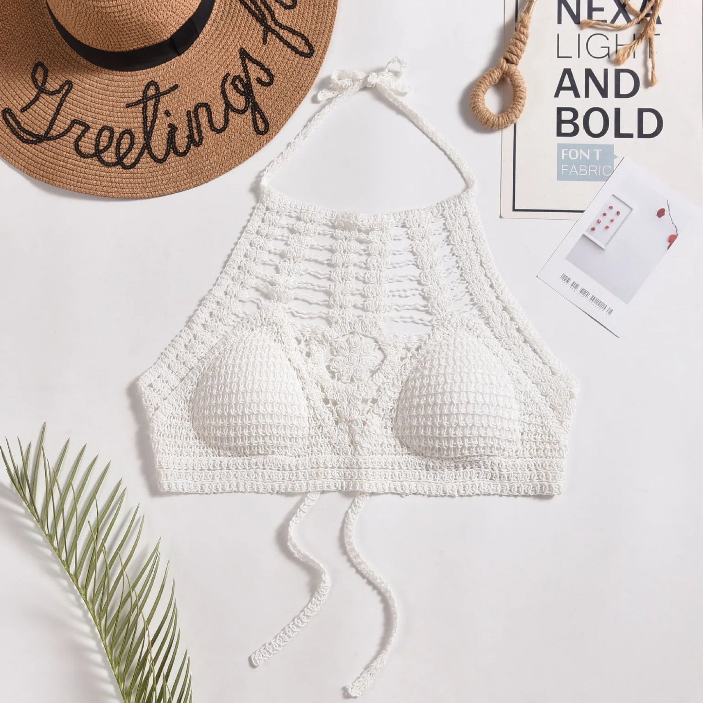 HALTER WILD-HOLLOW TOP