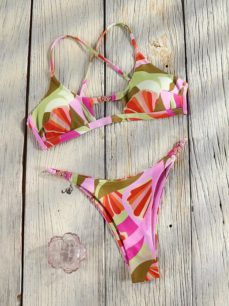 HIGH CUT STRAP BIKINI
