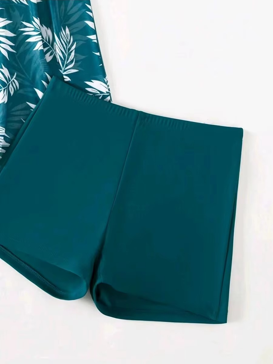 2-PIECE TROPICAL DRESS