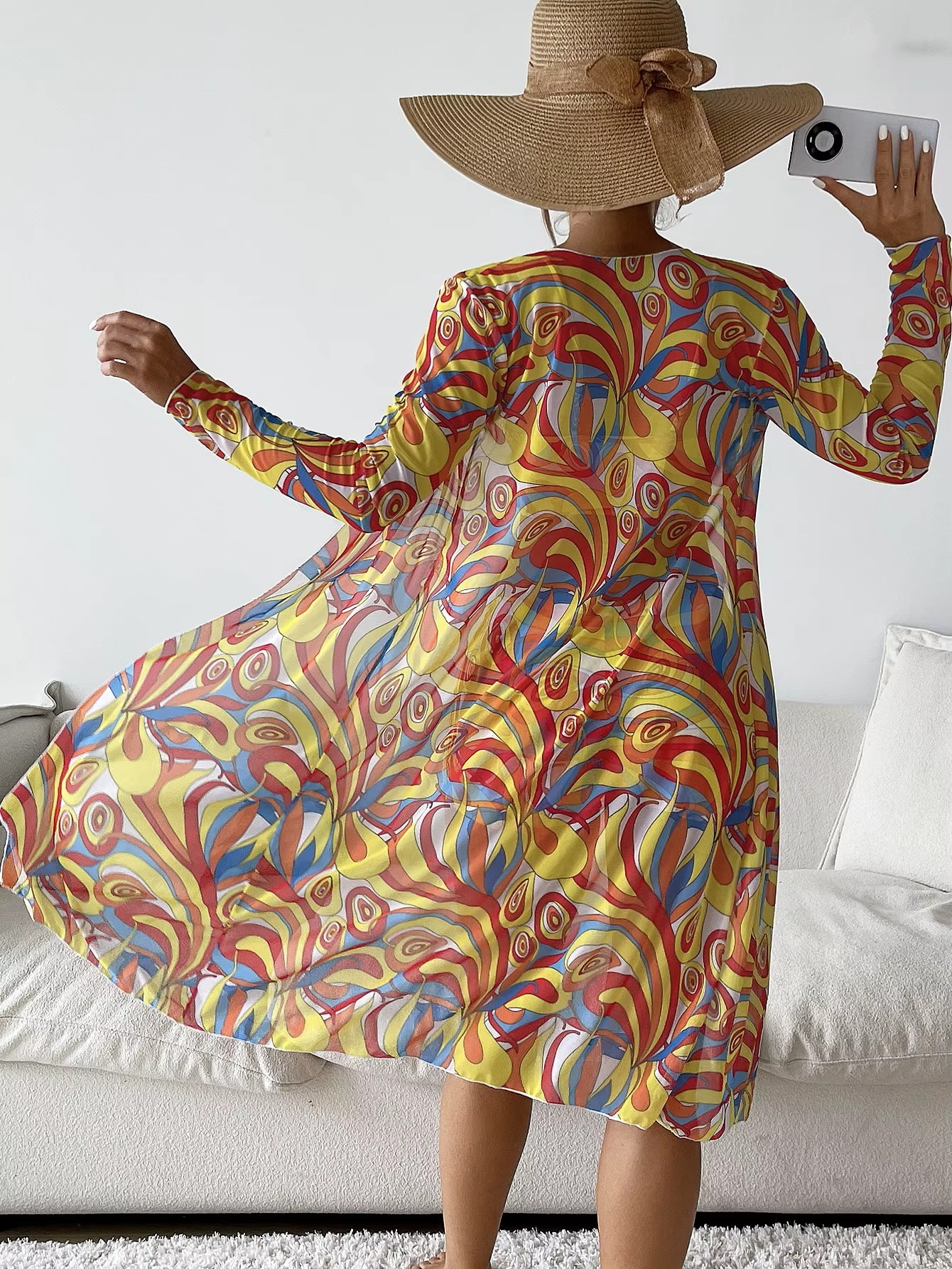 3-PIECE TROPICAL BEACHWEAR