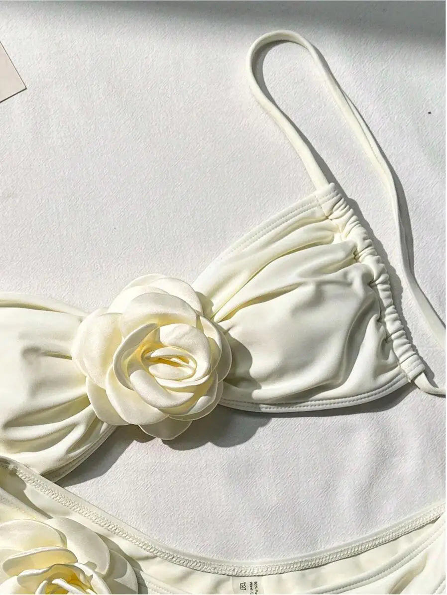 3D FLORAL BIKINI