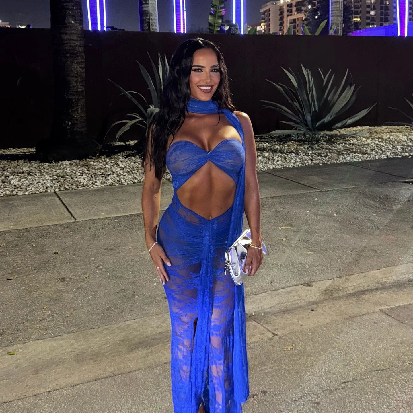 6 PIECE BANDEAU SEETHROUGH SKIRT