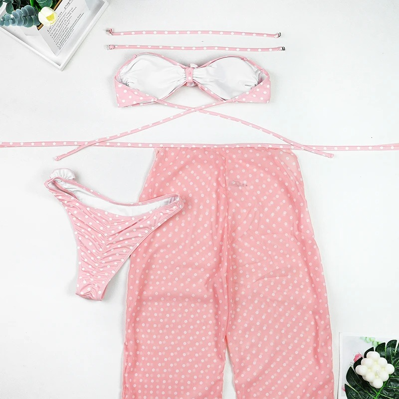 BIKINI + COVERUP PANT RESORT WEAR