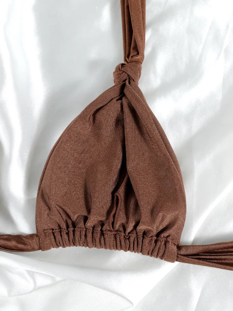 RHODES SOLID BIKINI SET