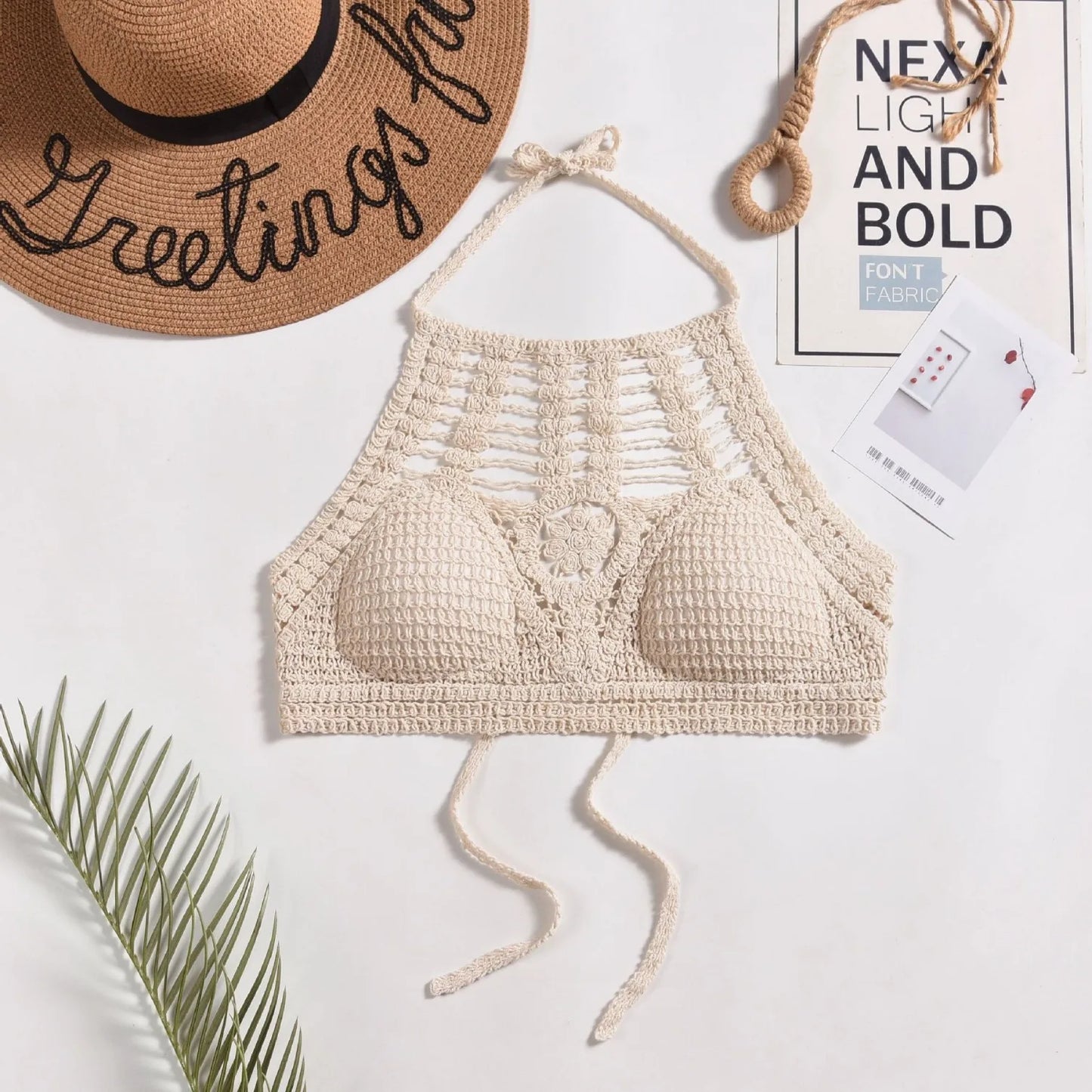 HALTER WILD-HOLLOW TOP