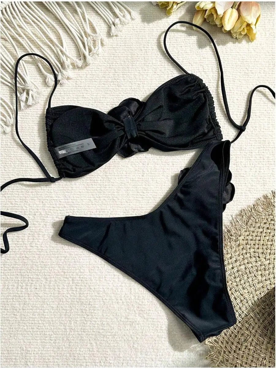 3D FLORAL BIKINI