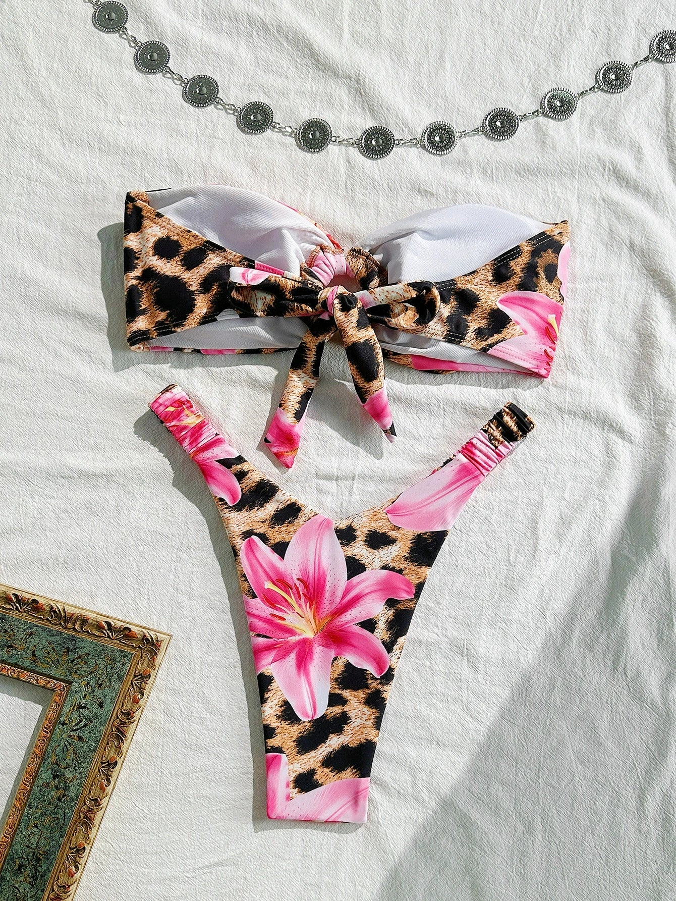 BANDEAU HIGH CUT BIKINI