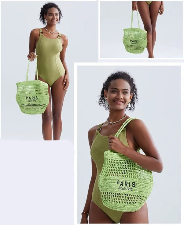 STRAW CARRY BAG