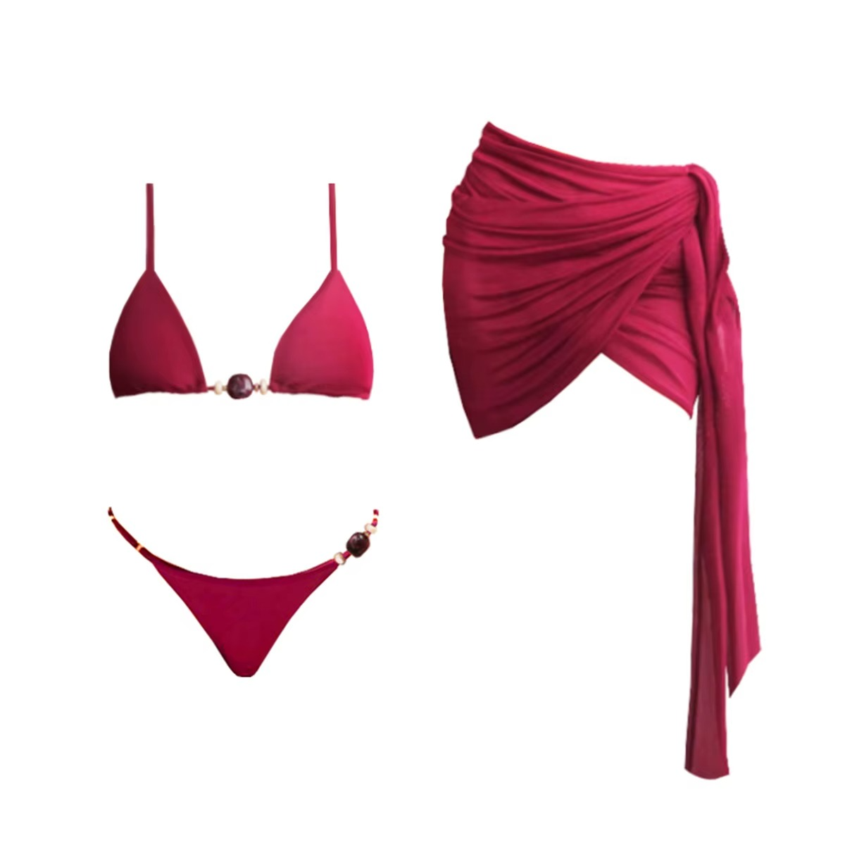 BIKINI + COVERUP RESORT WEAR