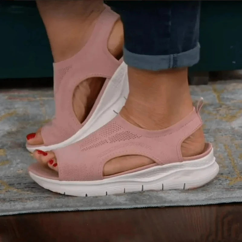 OPEN TOE ROMAN SANDALS