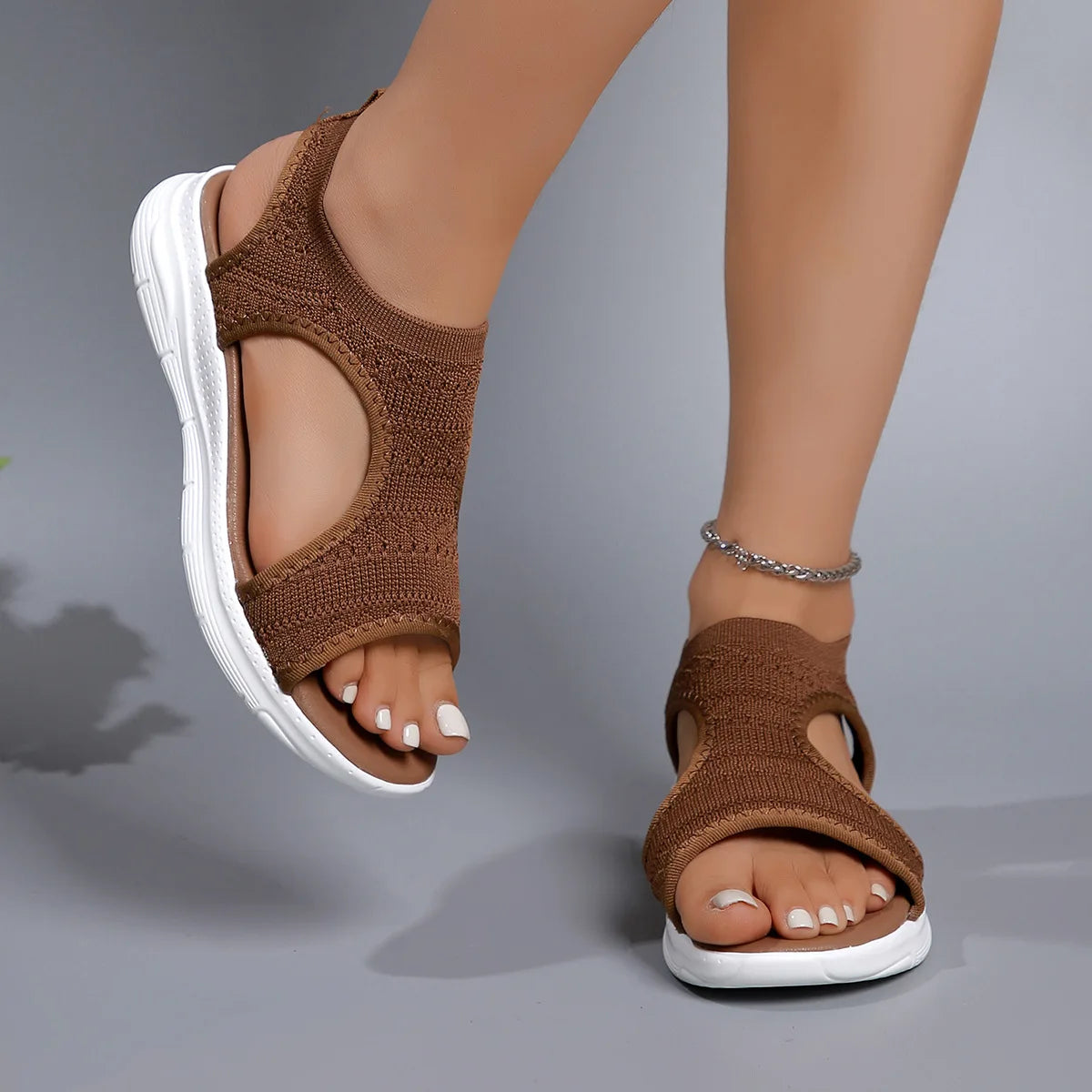 OPEN TOE ROMAN SANDALS
