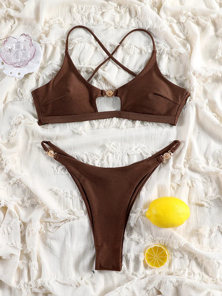 HIGH CUT STRAP BIKINI