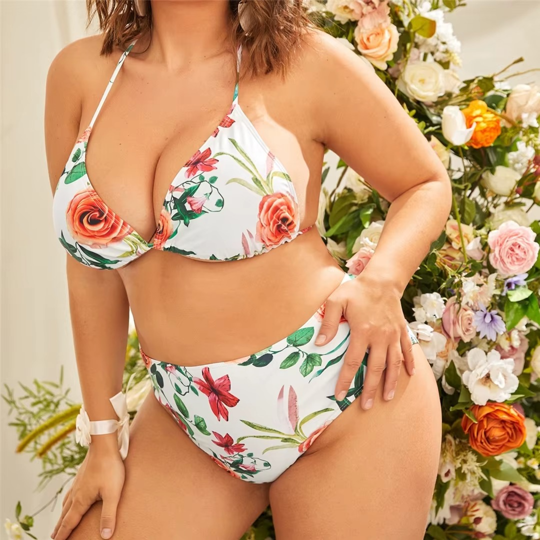 PLUS SIZE TANKINI BEACHWEAR