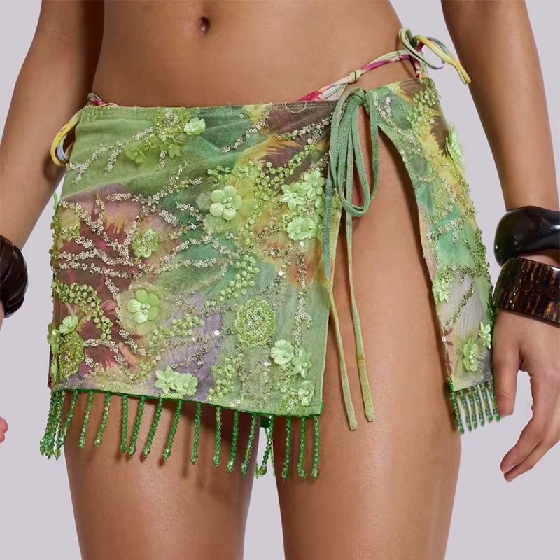 HALTER TOP MINI SKIRT 3 PIECE SET