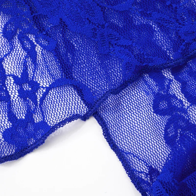 6 PIECE BANDEAU SEETHROUGH SKIRT