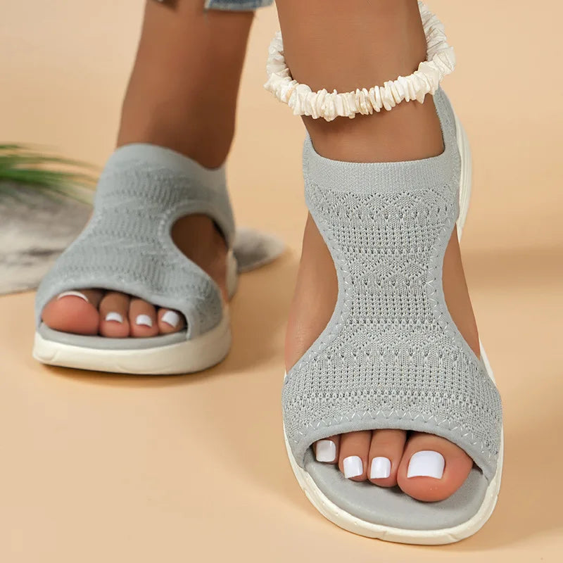 OPEN TOE ROMAN SANDALS