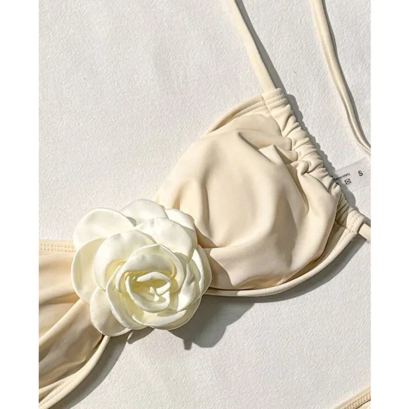 3D FLORAL BIKINI