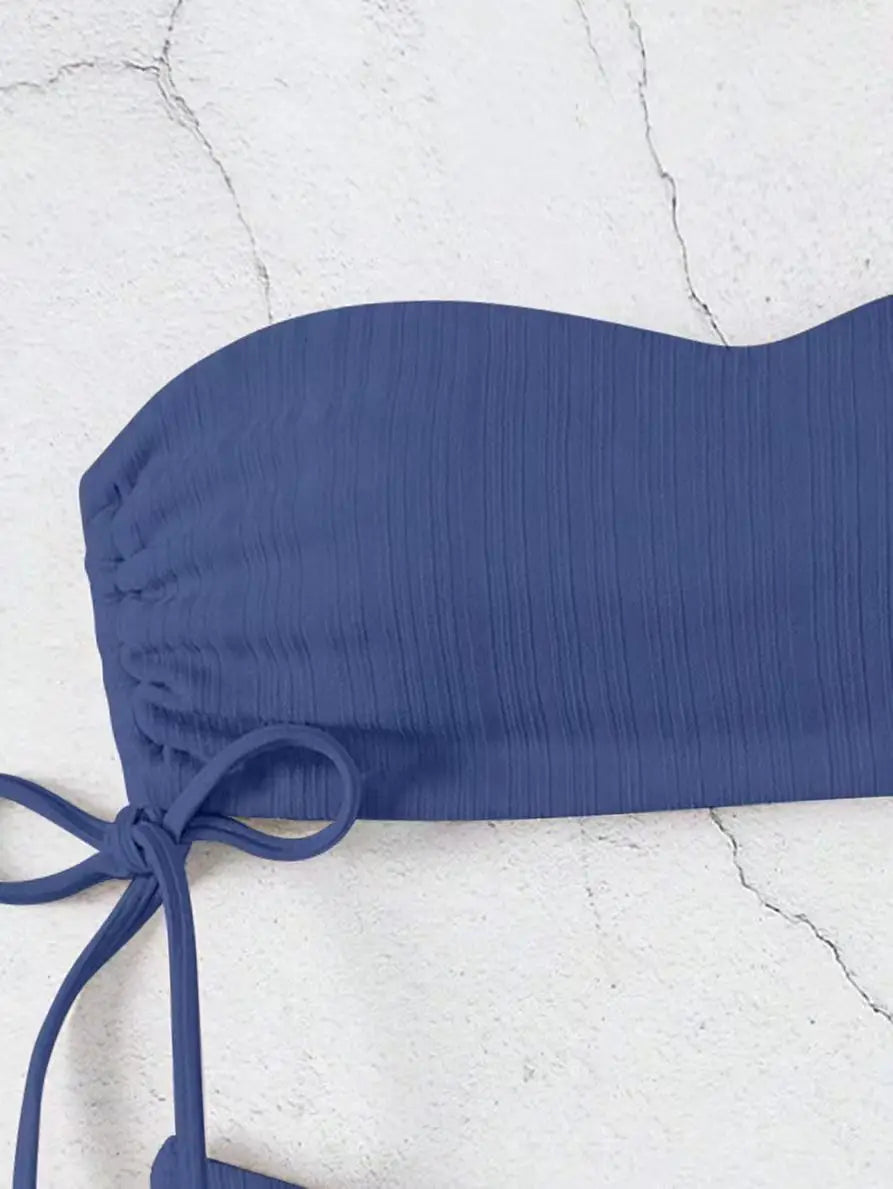 BANDEAU SIDE TIE BIKINI