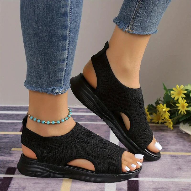 OPEN TOE ROMAN SANDALS