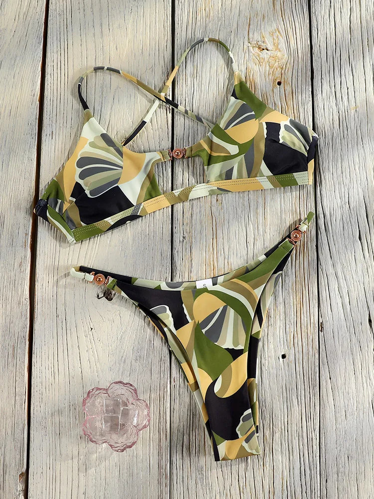 HIGH CUT STRAP BIKINI