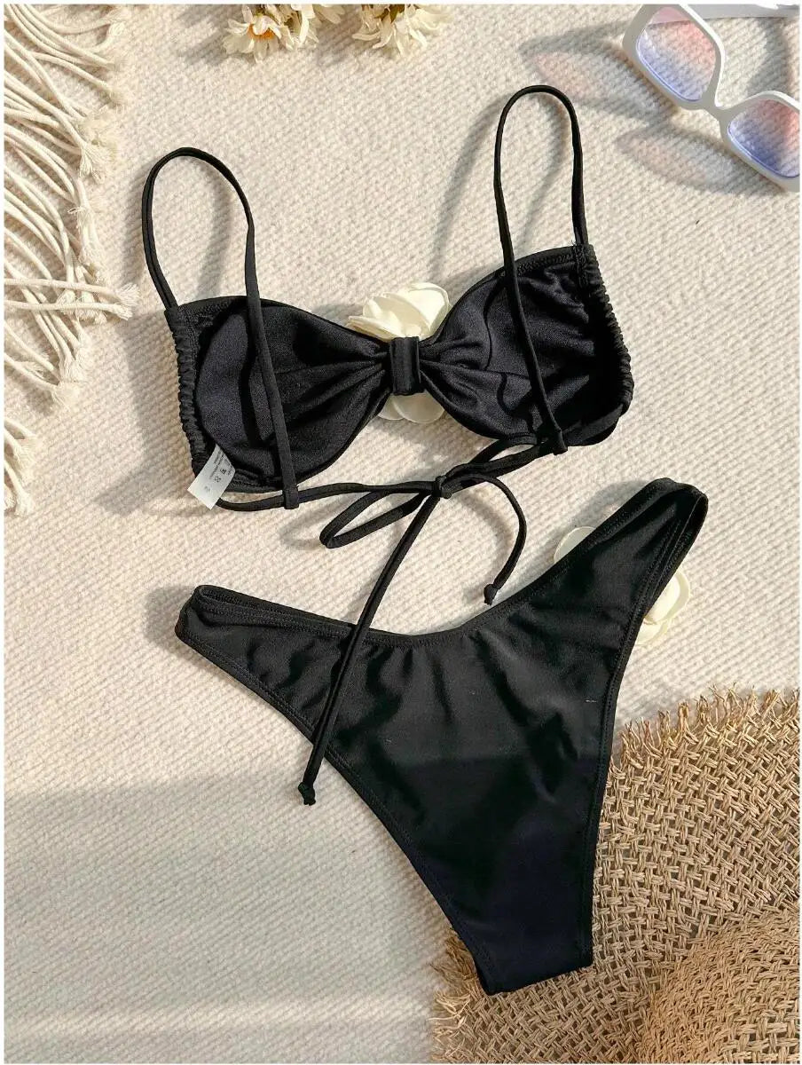 3D FLORAL BIKINI