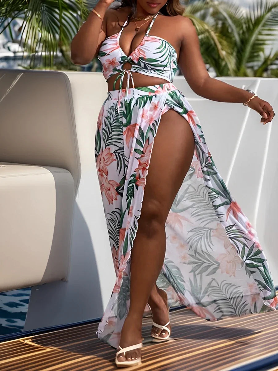 PLUS SIZE TANKINI BEACHWEAR
