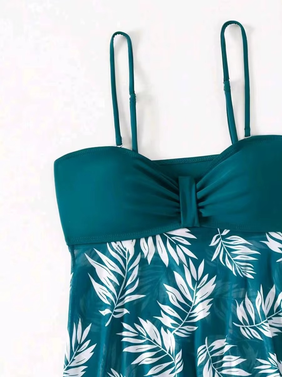 2-PIECE TROPICAL DRESS