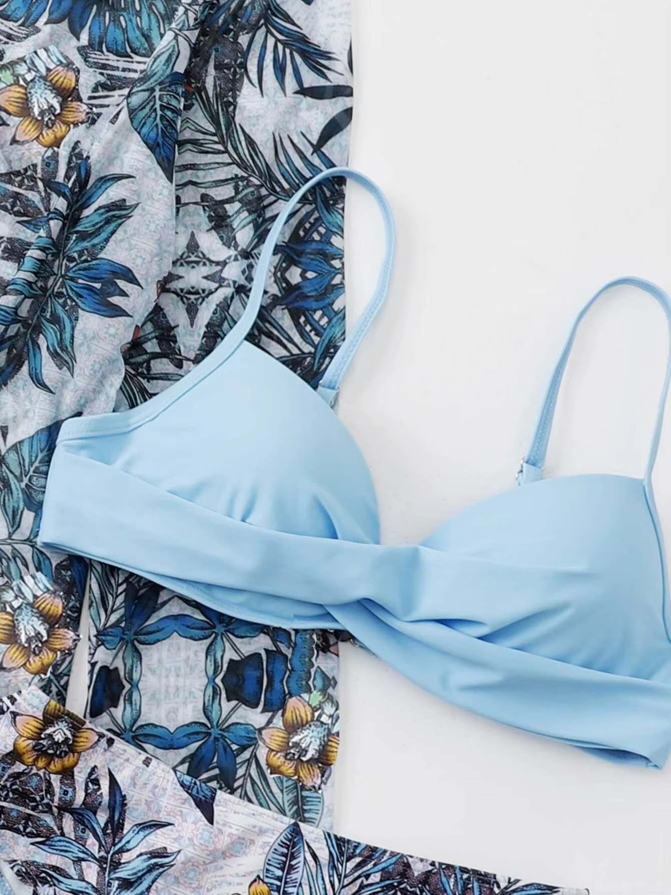 3-PIECE BIKINI WITH COVERUP