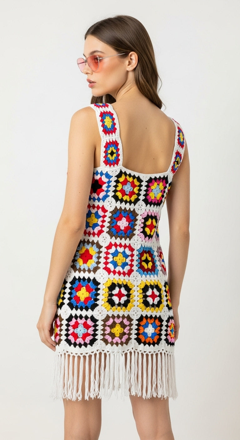 HOLOW OUT SUMMER DRESS