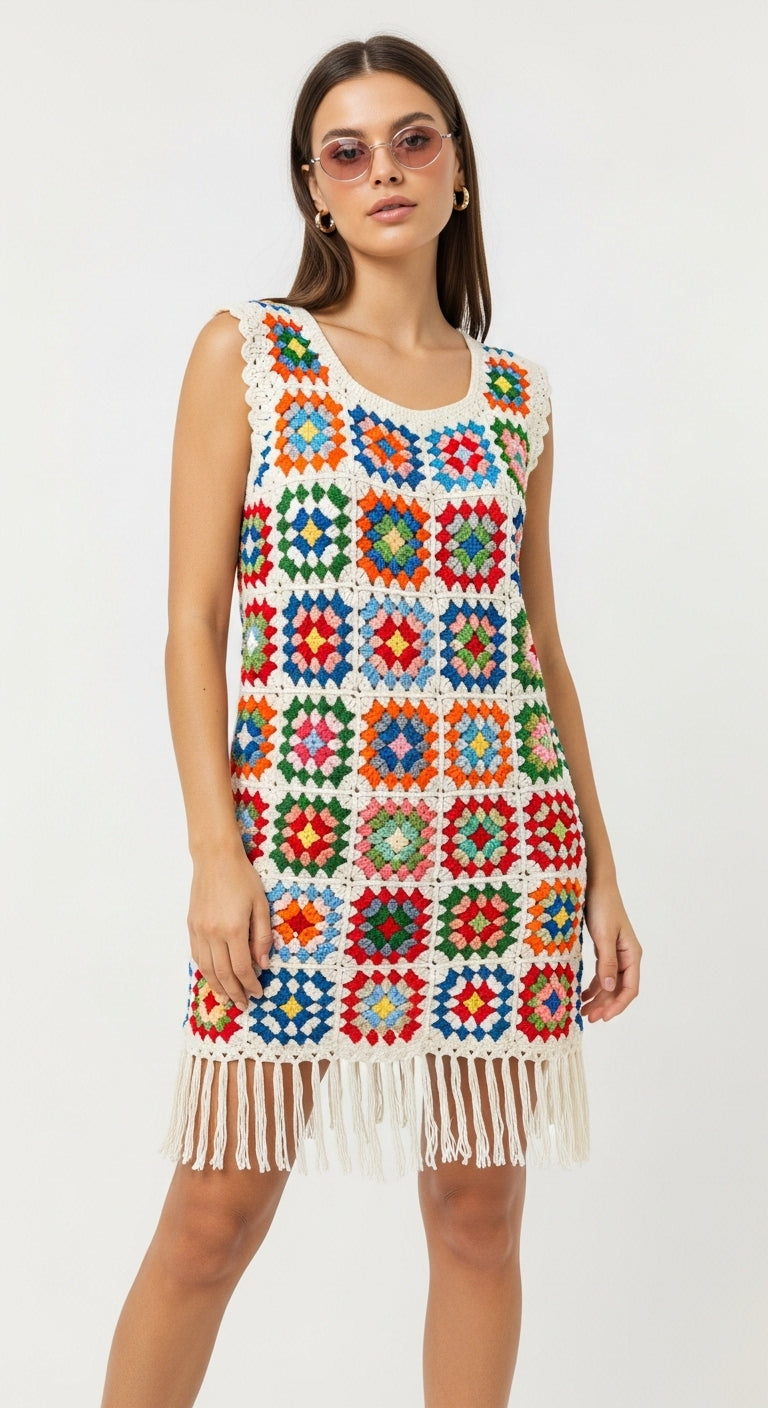 HOLOW OUT SUMMER DRESS