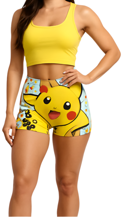 PIKACHU-THEMED SHORTS