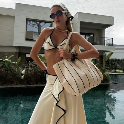 RUFFLE 3 PIECE RESORT WEAR